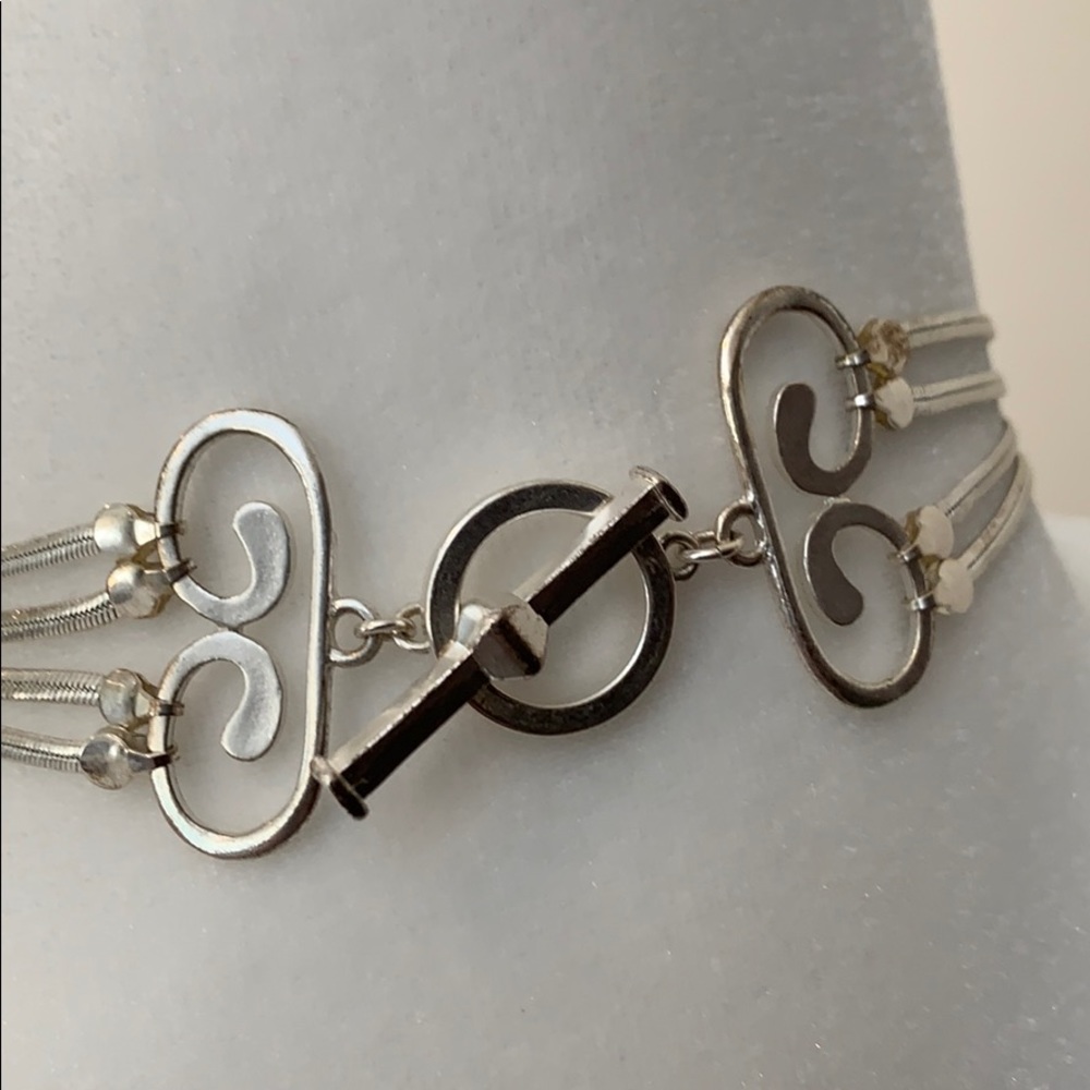 Talbots Silver Multi Level Necklace